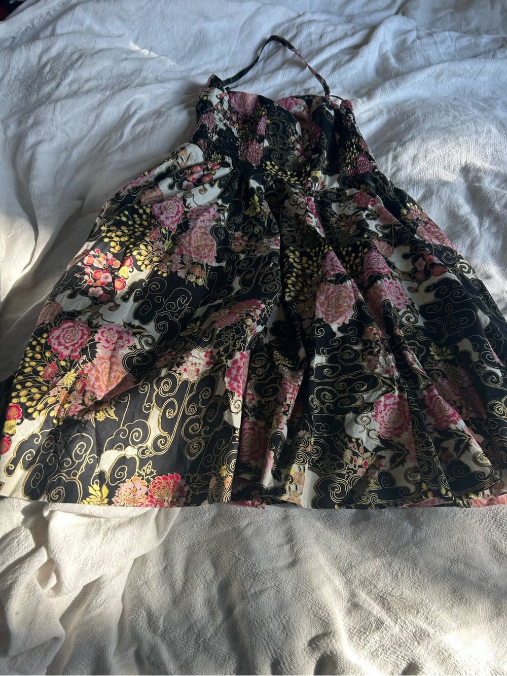 Unique Vintage Alfred Saheen dress. Size XL - Picture 4 of 5